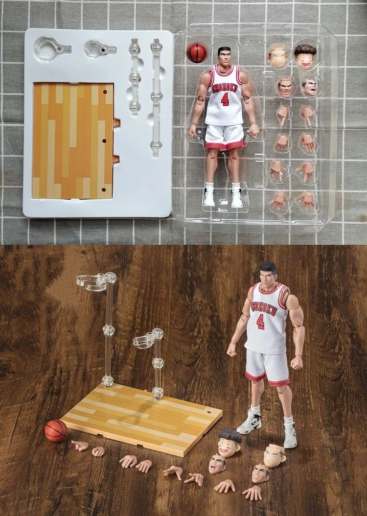 GREAT GT Dasin Play Basketball Sakuragi Mitsui Rukawa Ryota Kogure Ayako SENDOH Action Figure — view 31
