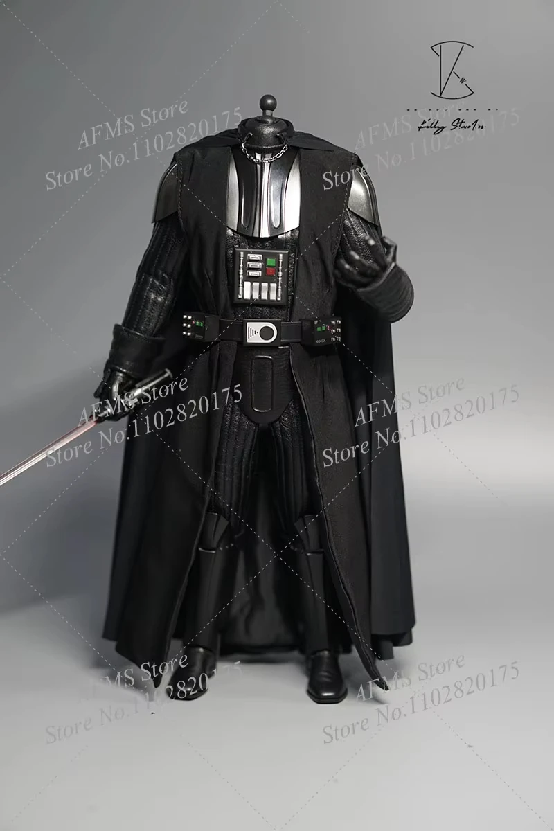 Kelly Studio 1/6 Men Soldier Leather Jumpsuit Cloak Star Wars Darth Vader Action Figure — view 6