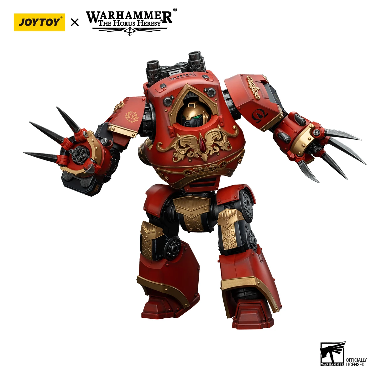 JOYTOY Warhammer 40k 1/18 Blood Angels Contemptor-Incaendius Dreadnought Action Figure — view 3