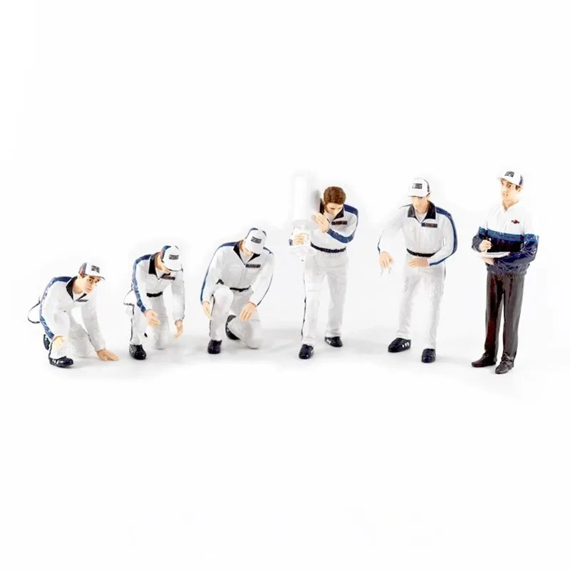 1/18 Scale Repairman Suit Dolls Models Repair Factory Worker Scene Matching Action Figure — view 8