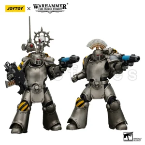JOYTOY 1/18 Action Figure The Horus Heresy Iron Warriors MKlll Tactical Re-issue Version Anime Model Collection Toy