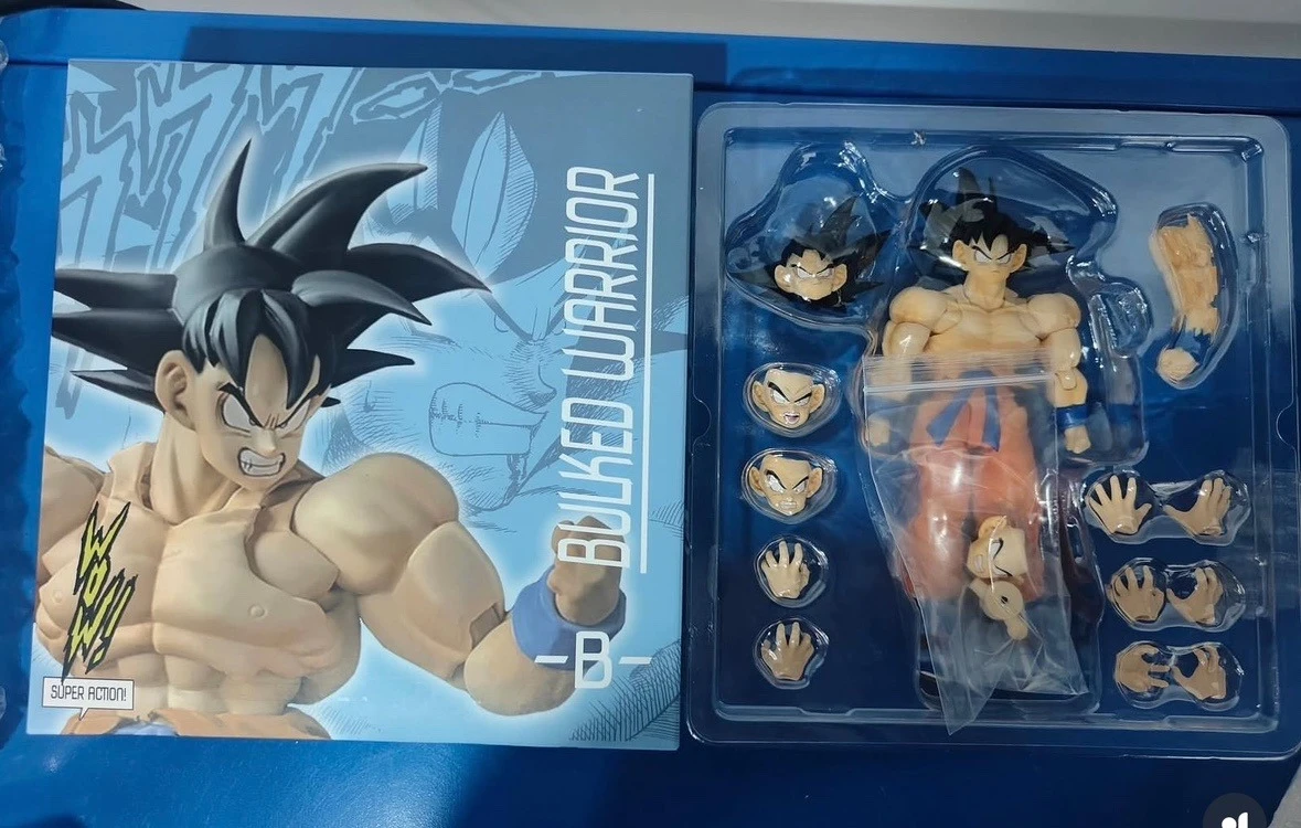 Hot Wow Super Action Studio 1/12 Dragon Ball Kaiouken Son Goku Collectible Figure — view 4