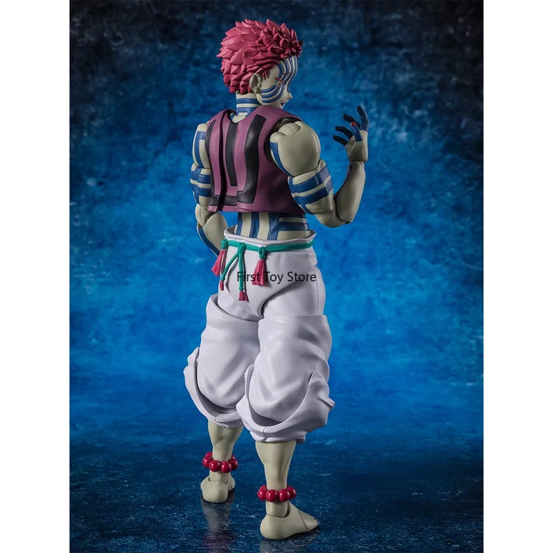 Bandai S.H.Figuarts Demon Slayer Upper Moon Three Akaza 1/12 Model Collectible Action Figure — view 5