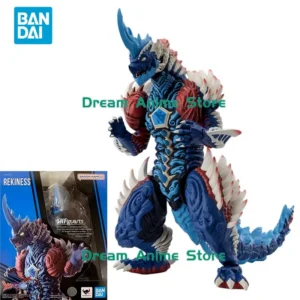 Bandai Original Anime Figure Ultraman Omega SHF Rekiness Action Figure Toys for Kids Gift Collectible Model Ornaments