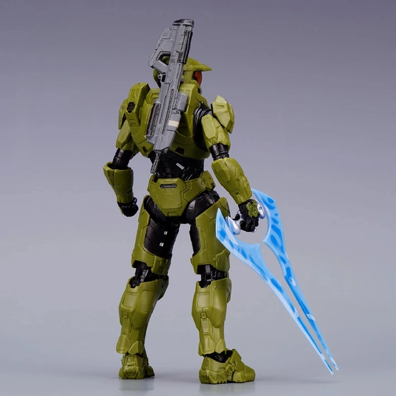 Game 18CM RE:EDIT Reach 1/12 SCALE MASTER CHIEF MJOLNIR MARK V1 Articulated Collectible Figure — view 4