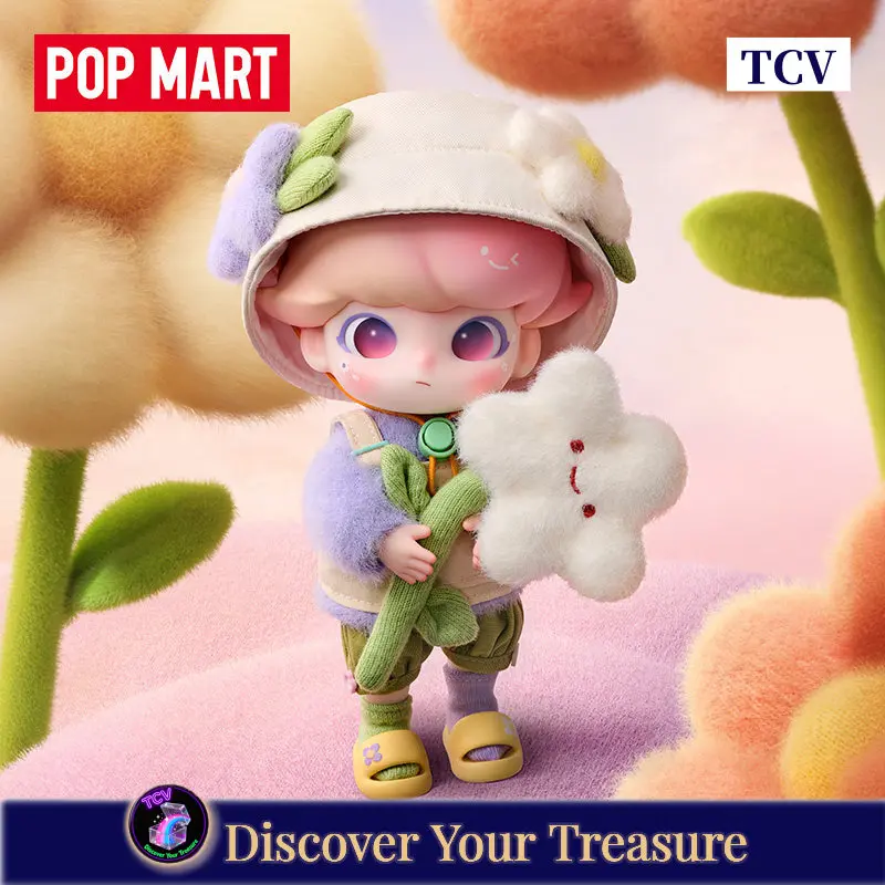 Tcv Popmart Dimoo Dream Travel 1/8 Scale Posable Collectible Soft Outfit Desktop Accessory Set