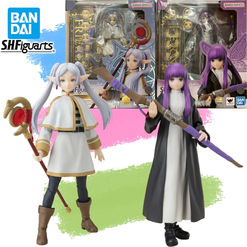 BANDAI SHFiguarts Frieren: Beyond Journey's End Fern Anime Model Action Figure