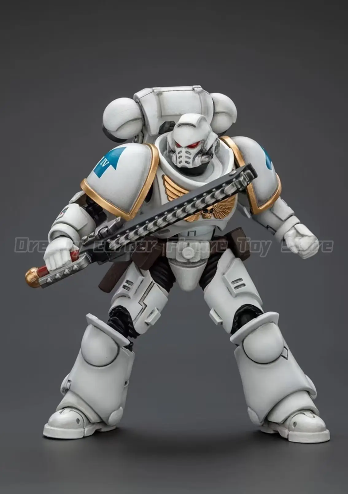 JOYTOY Warhammer 40K SPACE MARINES WHITE CONSULS INTERCESSORS 1 1/18 Model Action Figure — view 4
