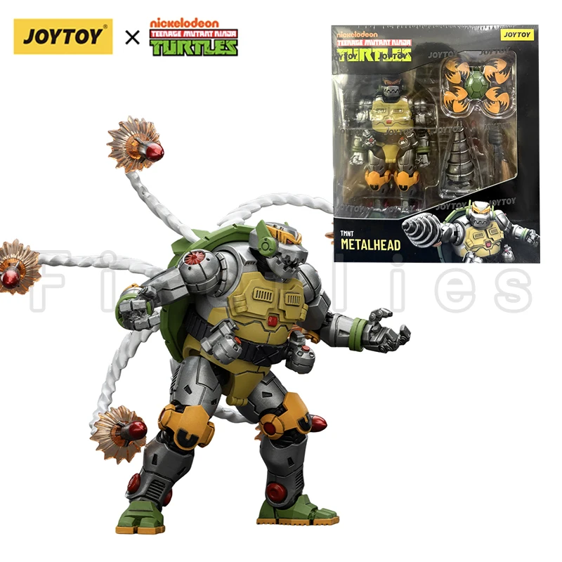 1/18 JOYTOY Turtles Leatherhead Metalhead Anime Model for Action Figure — view 8