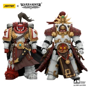 JOYTOY 1/18 the Horus Heresy White Scars Qin Xa Hibou Khan Contemptor Action Figure