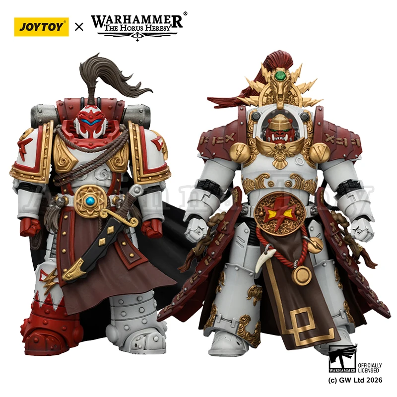 JOYTOY 1/18 the Horus Heresy White Scars Qin Xa Hibou Khan Contemptor Action Figure