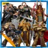 JOYTOY Warhammer40K 1/18 Ultramarines Primarch Guilliman Rogal Dorn Magnus Lion Action Figure
