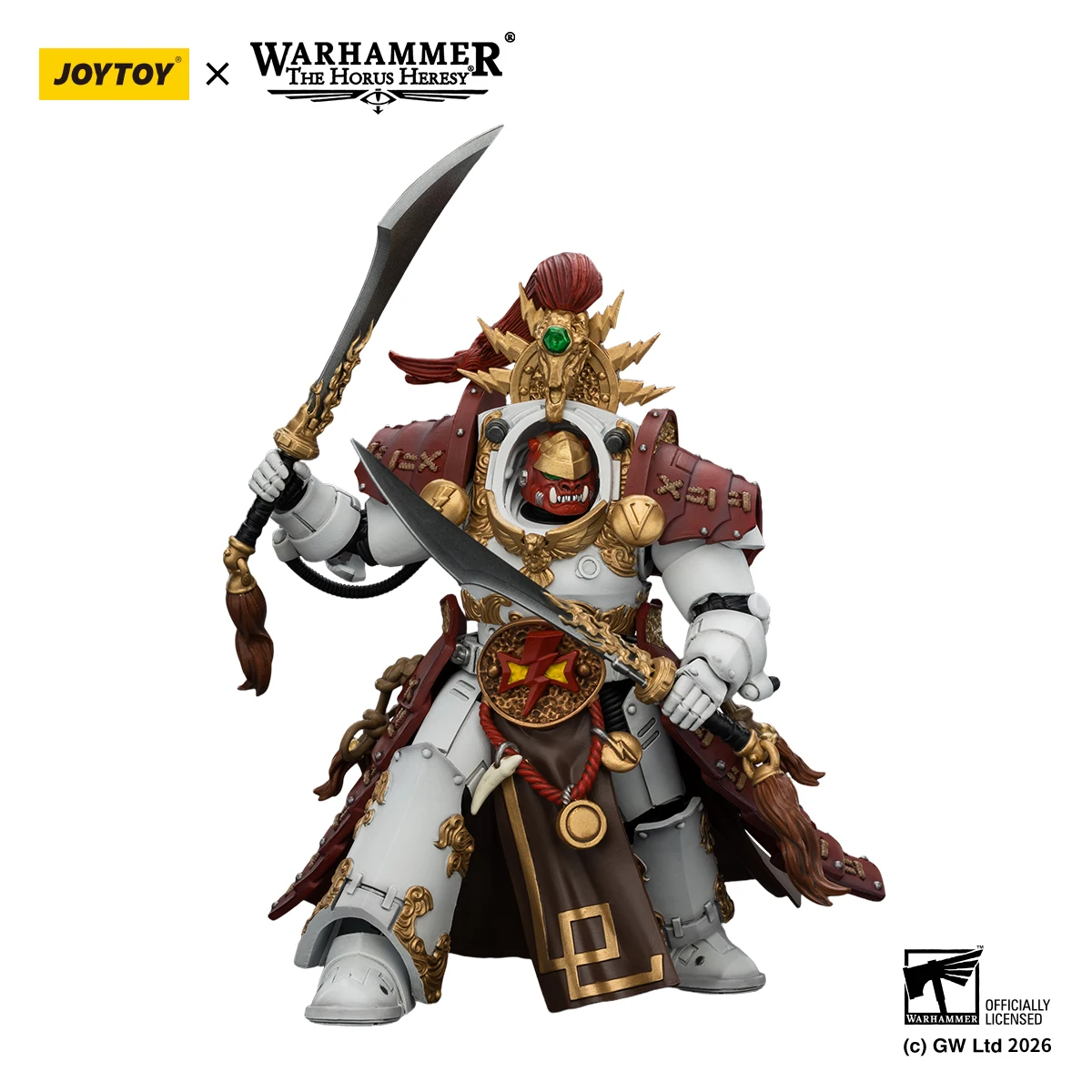 JOYTOY Warhammer 40K White Scars Qin Xa 1/18 Figure Selection — view 7