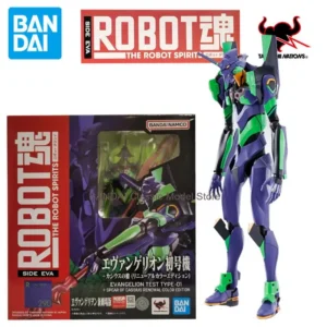 In Stock BANDAI Original Box THE ROBOT SPIRITS EVANGELION TEST TYPE 01 Action Figure Model Toy Gift for Kid Foam Box Packaging