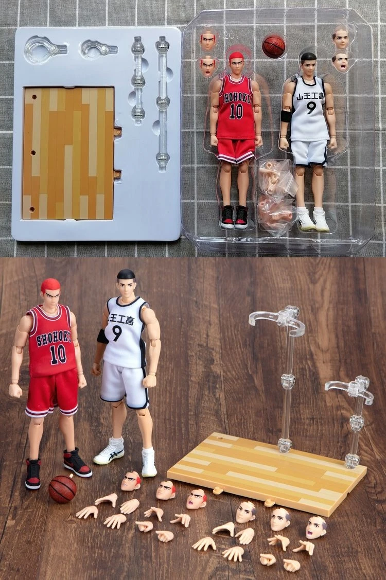 GREAT GT Dasin Play Basketball Sakuragi Mitsui Rukawa Ryota Kogure Ayako SENDOH Action Figure — view 12