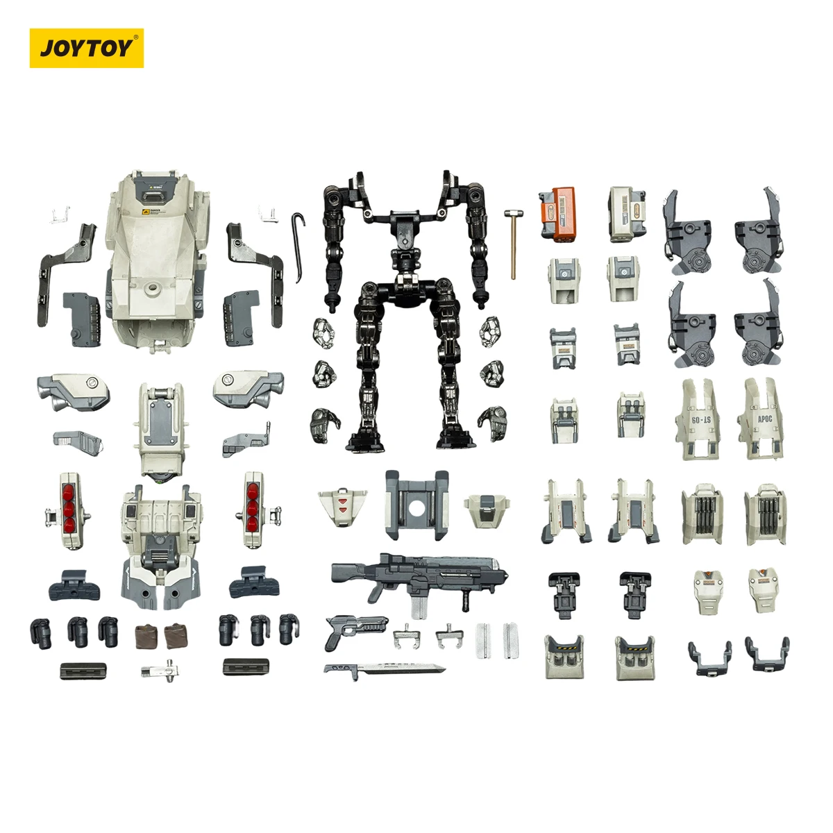 JOYTOY 1/25 APOC Series Bedrock Albus Standard Combat Type Mech UNSC Medic Action Figure — view 5