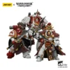 JOYTOY 1/18 Warhammer 30K White Scars Qin Xa/Hibou Khan/Contemptor Dreadnought 3PCS Model Action Figure