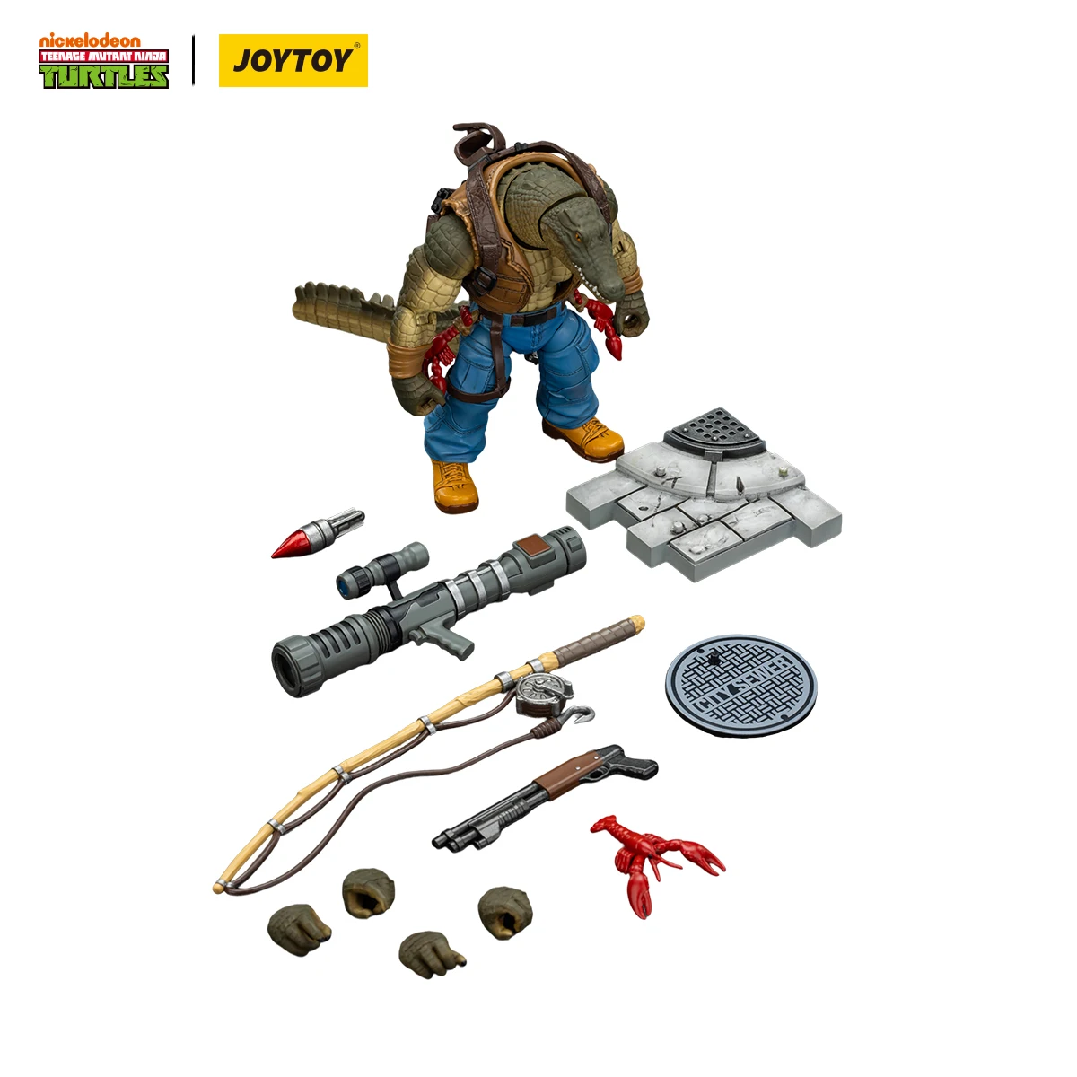 JOYTOY TMNT 1/18 TMNT-Leatherhead/TMNT-Metalhead 2PCS Model Action Figure — view 4