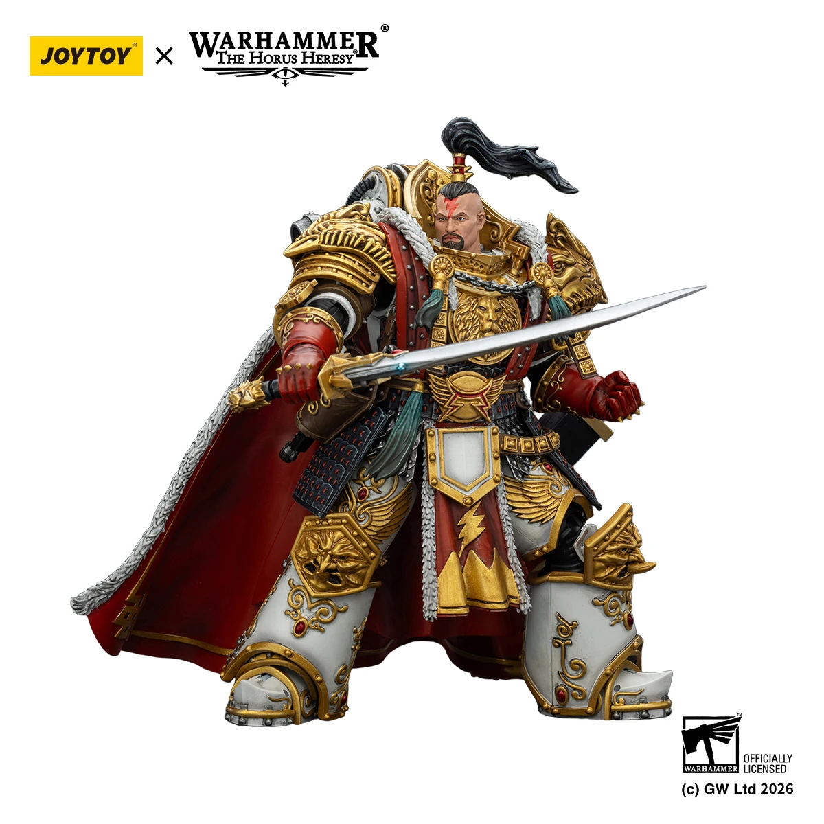 JOYTOY Warhammer 40K 1/18 White Scars Jaghatai Khan Primarch of the Vth Action Figure — view 3