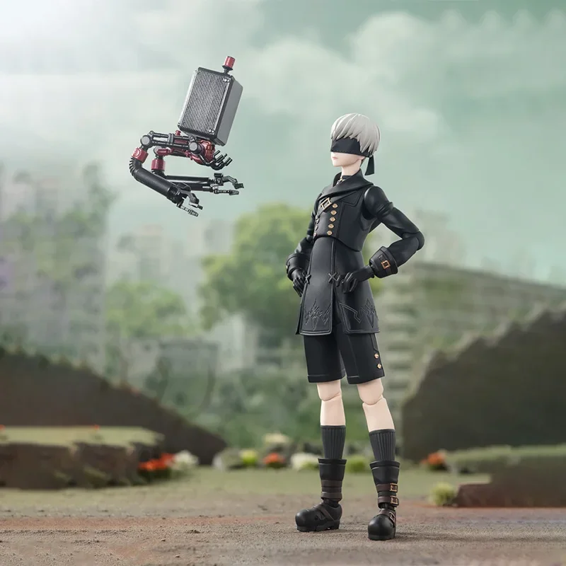 Box Bandai S.H.Figuarts Nier Automata 9S Figure Finished Model Kit PVC Decoration — view 2