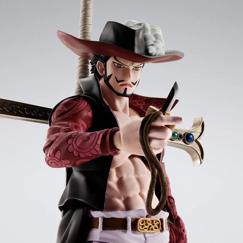 Bandai One Piece S.H.Figuarts Dracule Mihawk Oka Shichibukai Action Figure — view 5