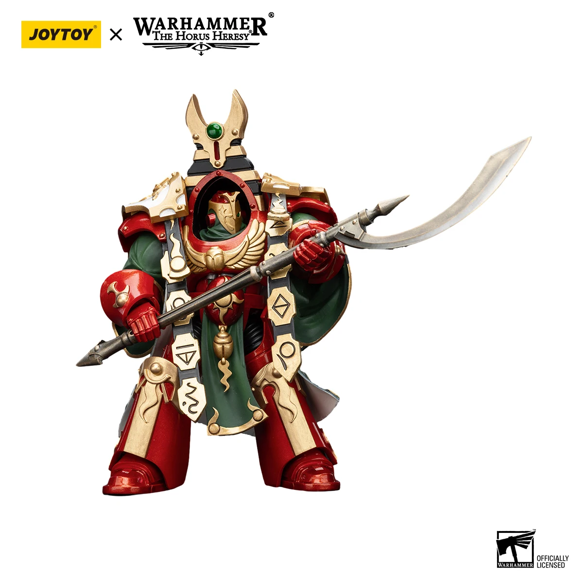 JOYTOY Warhammer 40k 1/18 14.3cm Thousand Sons Legion Praetor in Cataphractii Terminator Action Figure — view 2