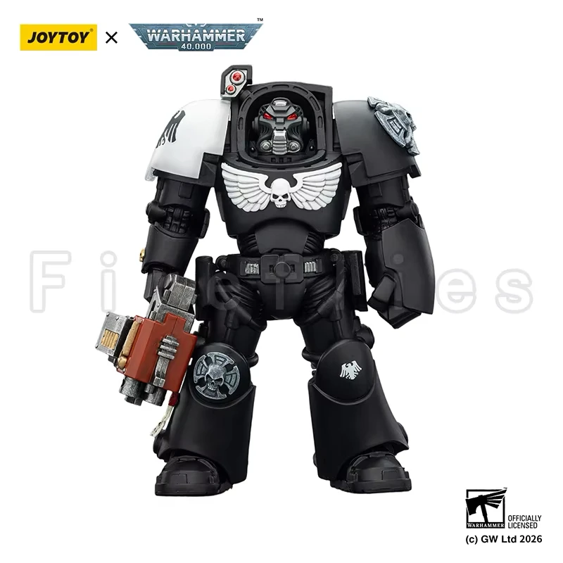 1/18 JOYTOY 40K Black Templars Dark Angels Imperial Fists White Scars Salamanders Action Figure — view 7