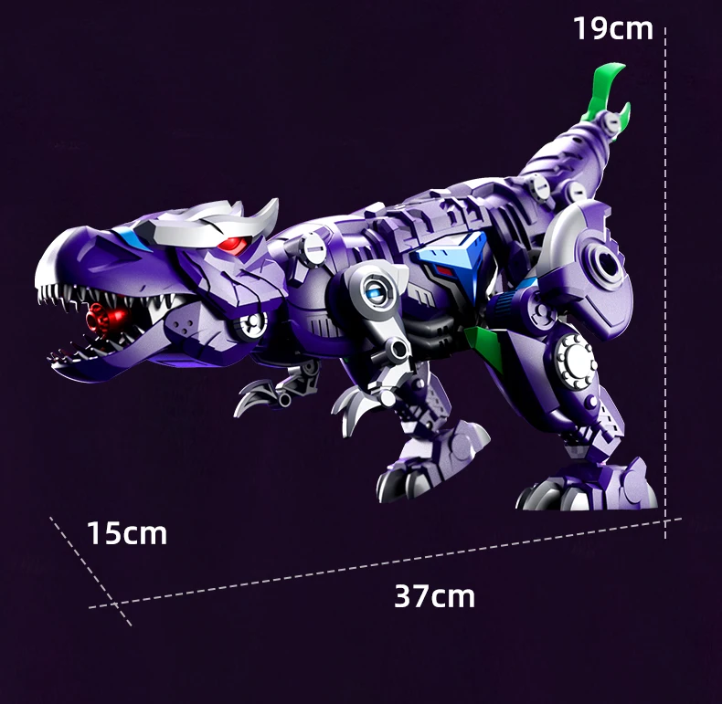 LiJiang XT-1611 Transformation Tyrant T-REX Dinosaur BW Beast Wars 24.5cm Action Figure — view 3
