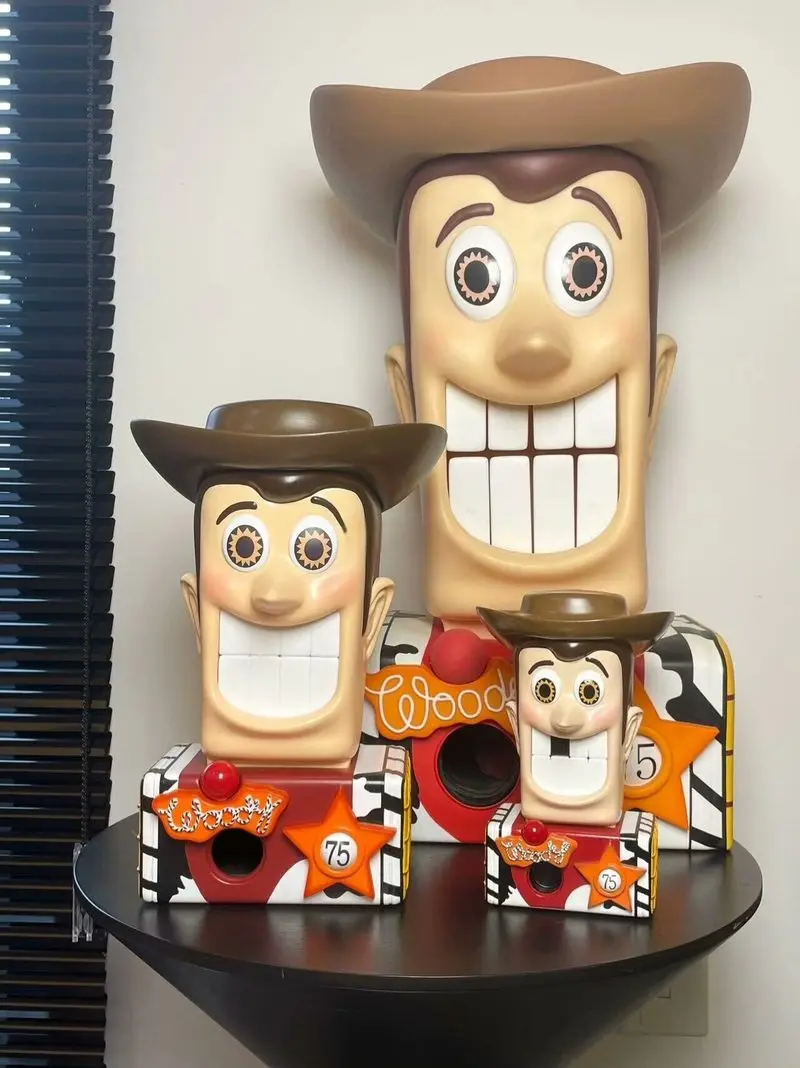 Story Woody Die Decoration 20cm Tissue Box Buzz Lightyear Jessie Holiday Collectible Figure