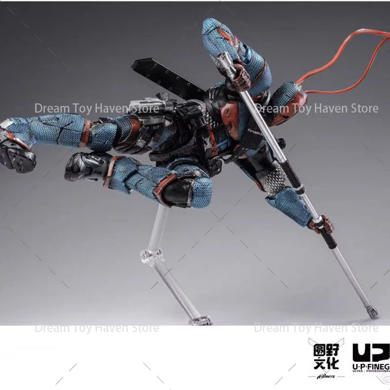 U-P-Finegures DC002 1/12 Scale Men Soldier Deathstroke Arkham Knight 6Inch Model Dolls Action Figure — view 6