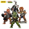 JOYTOY 1/18 Turtles-Captain Zorax Adjutant Zork Triceraton Infantryman Casey Anime Action Figure