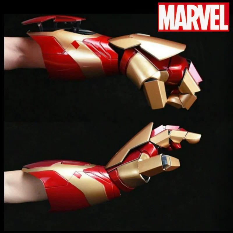 Marvel Iron Man MK43 1:1 Glowing Arm Glove Cosplay Prop