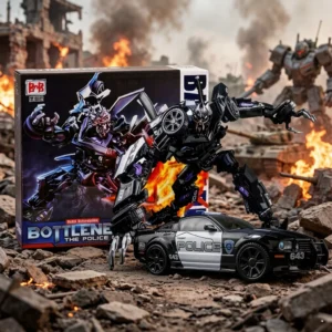 BMB Barricade LS02 MPM Transformation Masterpiece Action Figure Toy Movie Model ABS KO MPM05 ABS 18CM Deformation Car in Stock