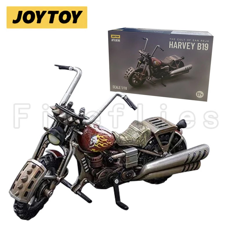 JOYTOY The Cult of San Reja Harvey B19 1/18 Motorcycle Figure — view 5