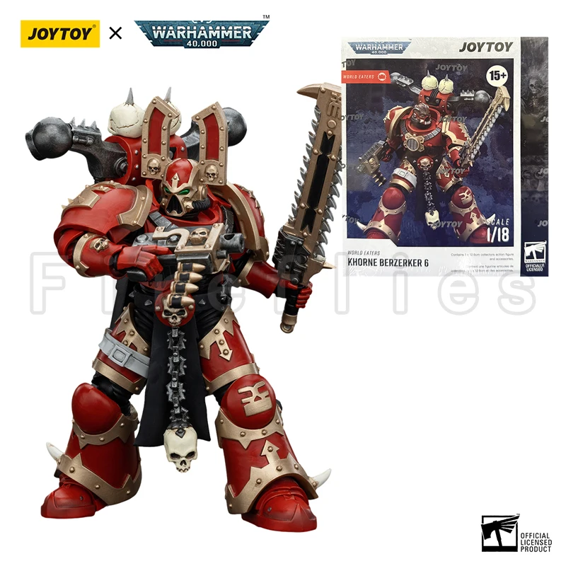 1/18 JOYTOY 40K World Eaters Khorne Berzerker Anime Model Action Figure — view 16