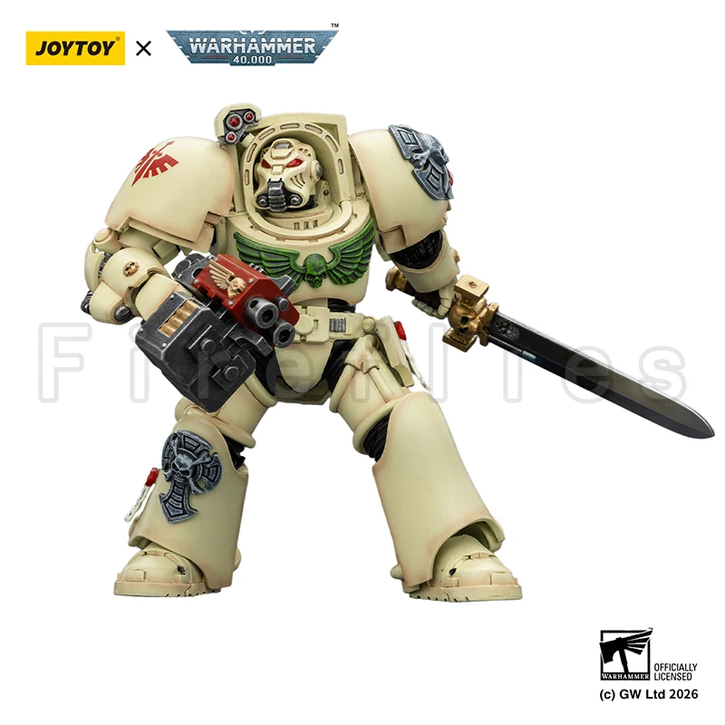 1/18 JOYTOY 40K Black Templars Dark Angels Imperial Fists White Scars Salamanders Action Figure — view 16