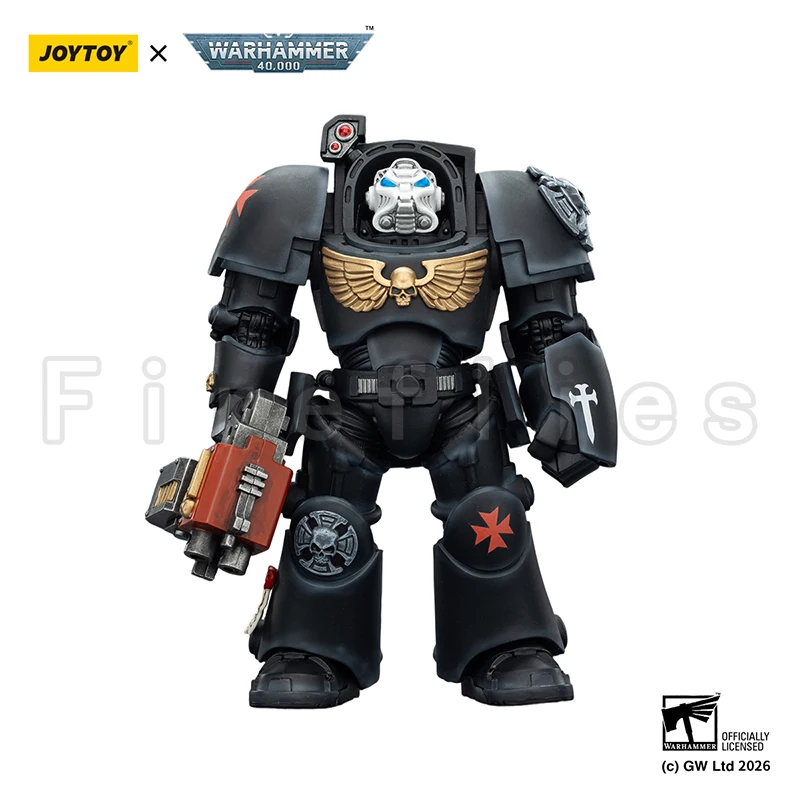 1/18 JOYTOY 40K Black Templars Dark Angels Imperial Fists White Scars Salamanders Action Figure — view 17