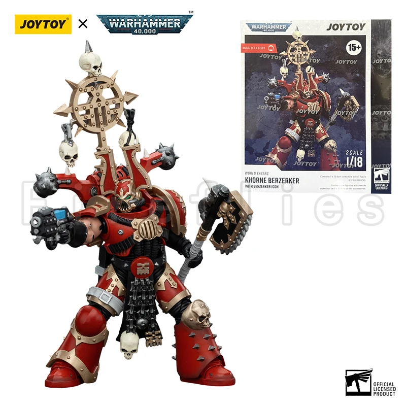 1/18 JOYTOY 40K World Eaters Khorne Berzerker Anime Model Action Figure — view 12