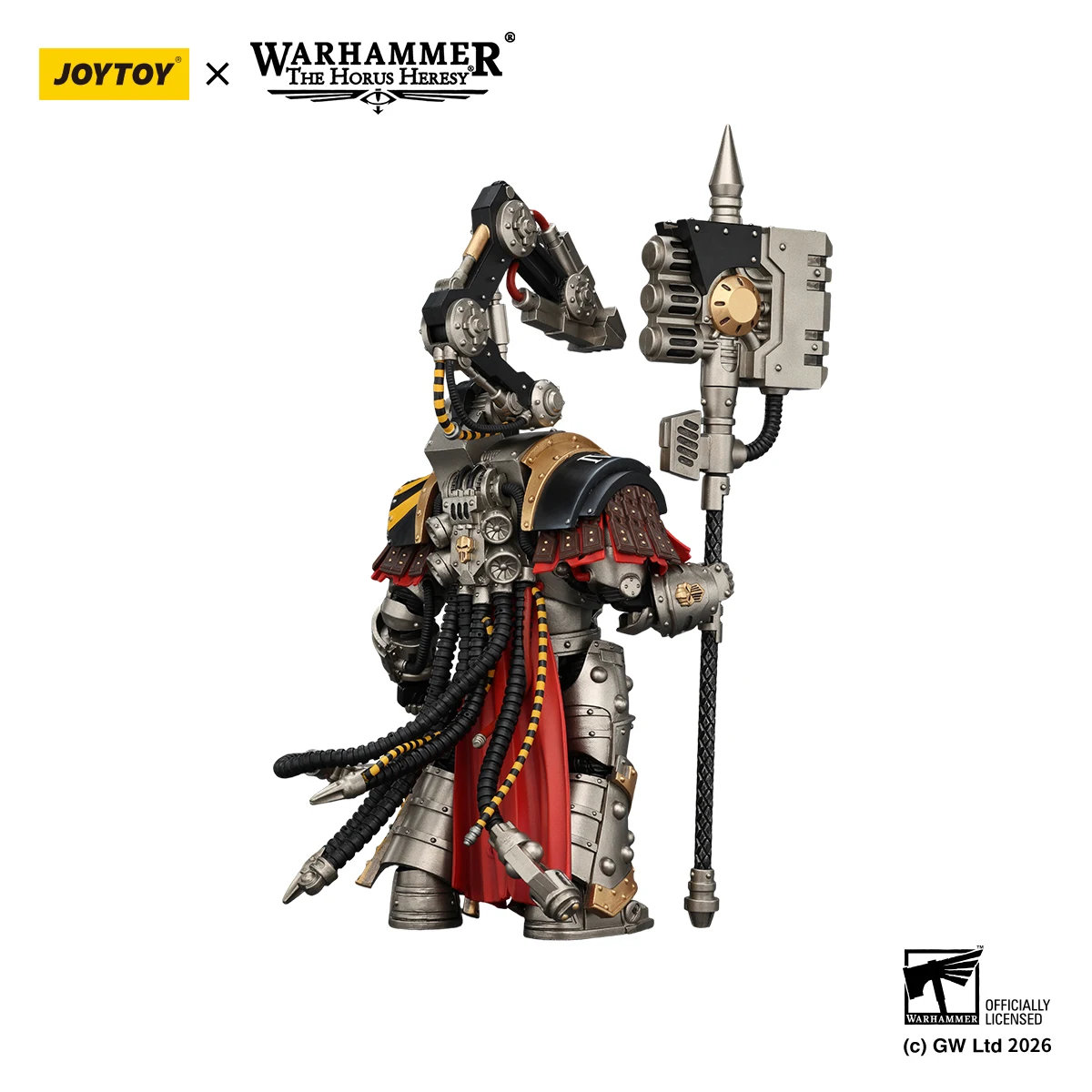 JOYTOY Warhammer 40K 1/18 Iron Warriors Warsmithwith Graviton Crusher Hammer Figures Action Figure — view 2