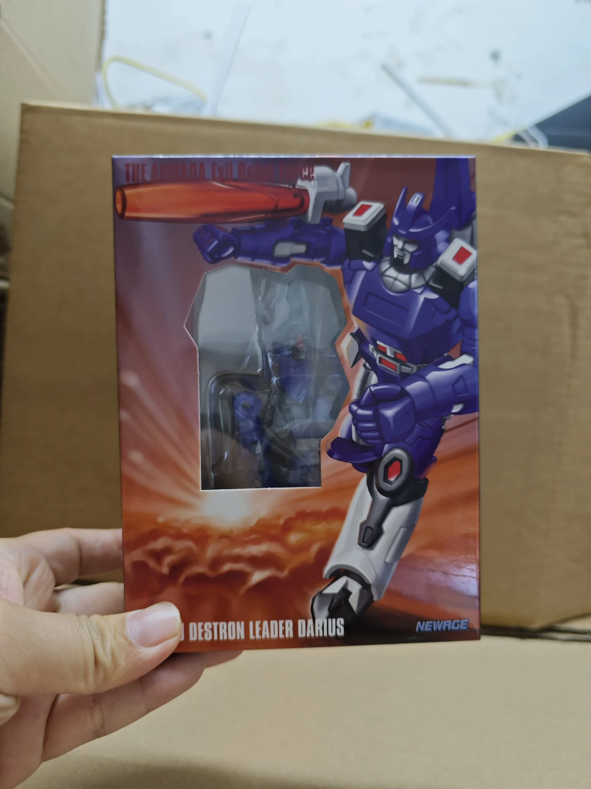 NewAge NA H23U Darius Galvatron G1 Transformation 10cm Robot Action Figure — view 2