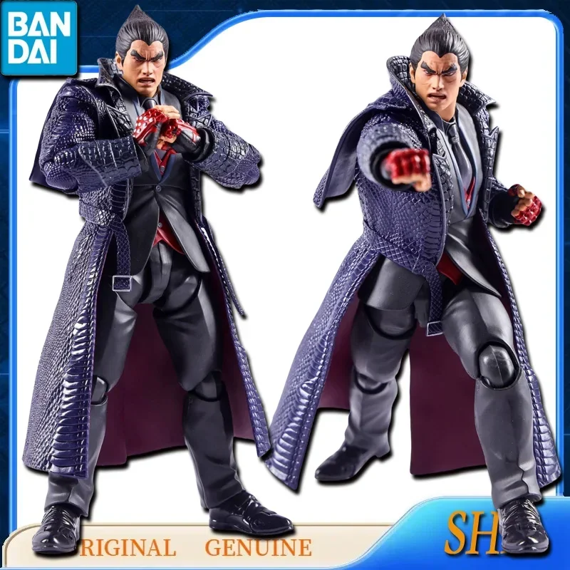 Bandai Gundam SHFiguarts TEKKEN 8 KAZUYA MISHIMA Anime Kids Model Action Figure — view 6