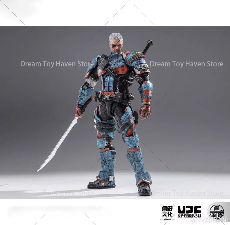 U-P-Finegures DC002 1/12 Scale Men Soldier Deathstroke Arkham Knight 6Inch Model Dolls Action Figure — view 2
