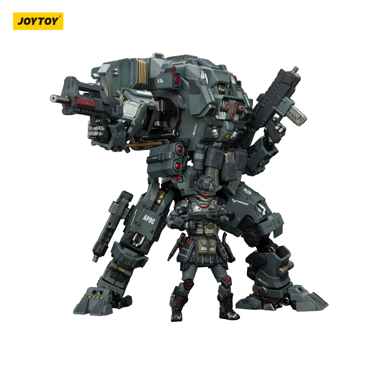 JOYTOY Dark Source 1/25 APOC Series Bedrock Albus Standard Combat Type Mech Action Figure — view 2