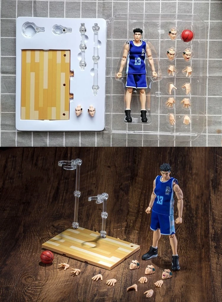 GREAT GT Dasin Play Basketball Sakuragi Mitsui Rukawa Ryota Kogure Ayako SENDOH Action Figure — view 36