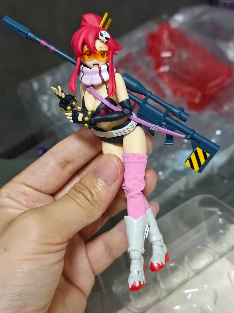 Aniplex+ Buzzmod Tengen Toppa Gurren-Lagann Yoko Littner 15cm Action Model Figurine Collectible Figure — view 4