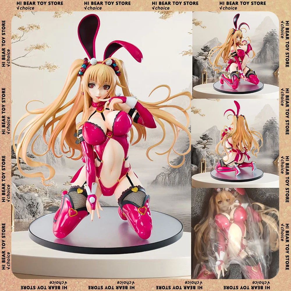 30cm Caroline Yuri Anime Peripherals Bunny Girl Figures Dolls Model Desk Collectible Figure