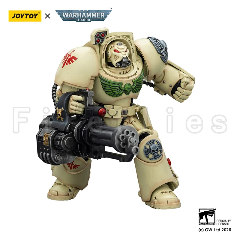 1/18 JOYTOY 40K Black Templars Dark Angels Imperial Fists White Scars Salamanders Action Figure — view 15