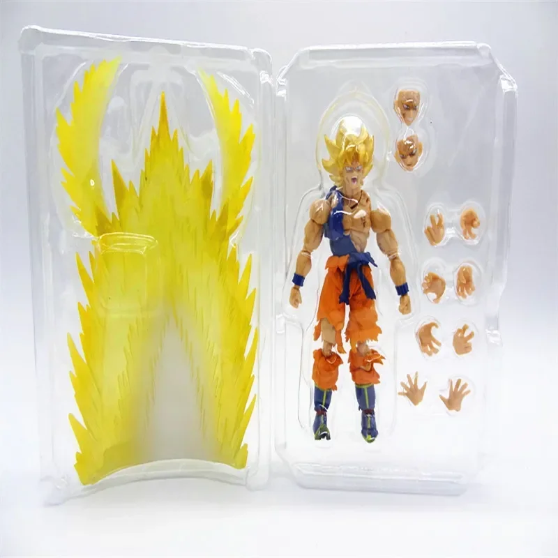 Goku Son S.H.Figuarts War Damage Super Saiya Action Figure — view 7