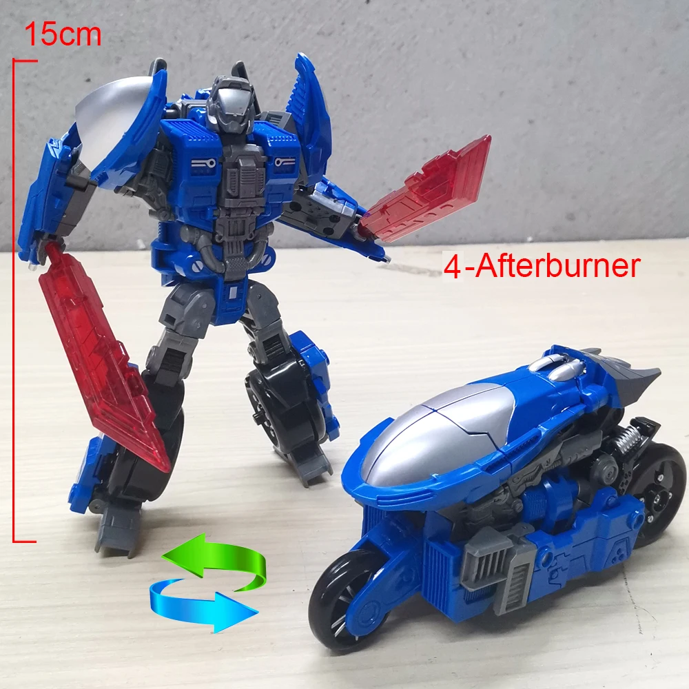 Transformation Computron Combiners 5IN1 G1 Scattershot Nosecone Strafe Afterburner Deformed Robot Anime Action Figure — view 5