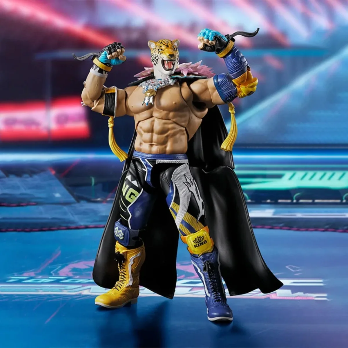 Bandai Tekken 8 Kits S.H.Figuarts 1/12 King Action for Christmas Model Kit — view 3